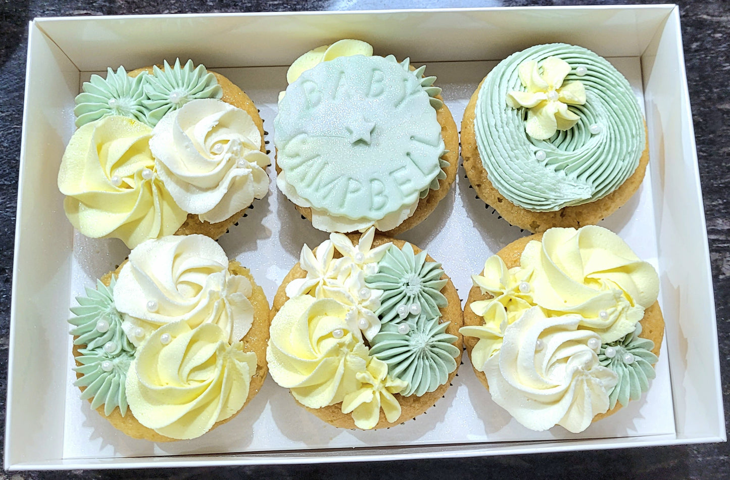 Baby Shower Cupcakes