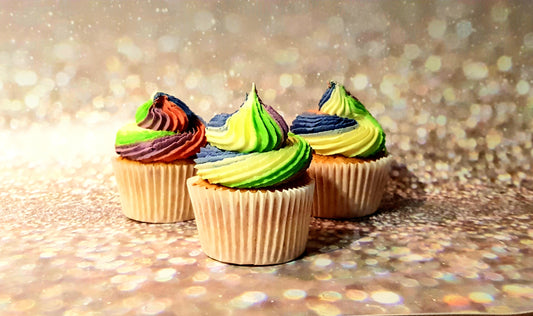 Rainbow Cupcakes