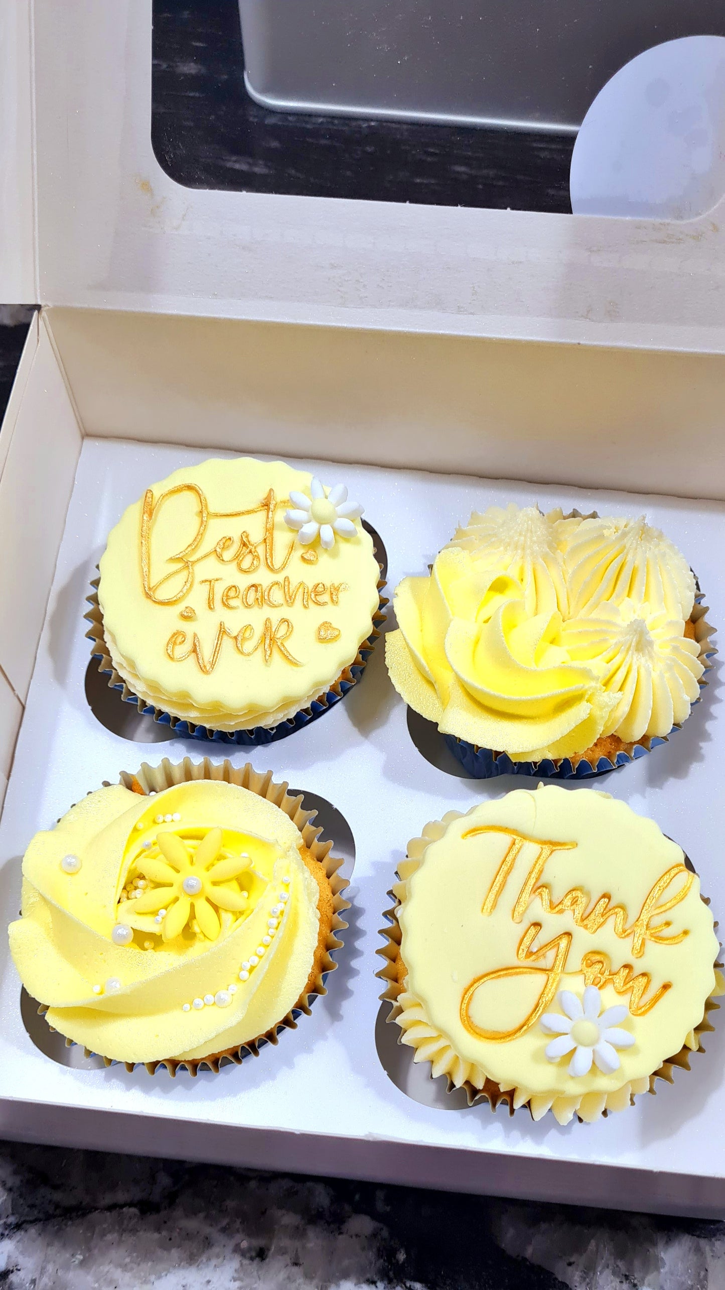 Thank you Teacher Cupcakes